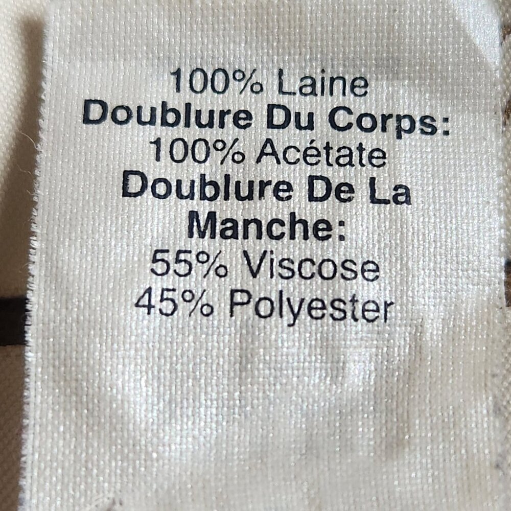 J. Crew Wool Hacking Blazer Camel Size 2 - image 7